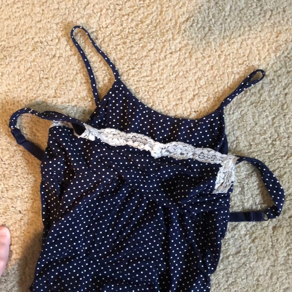 nursing lightweight 2 piece pajama set with built in bralette - Picture 10 of 16